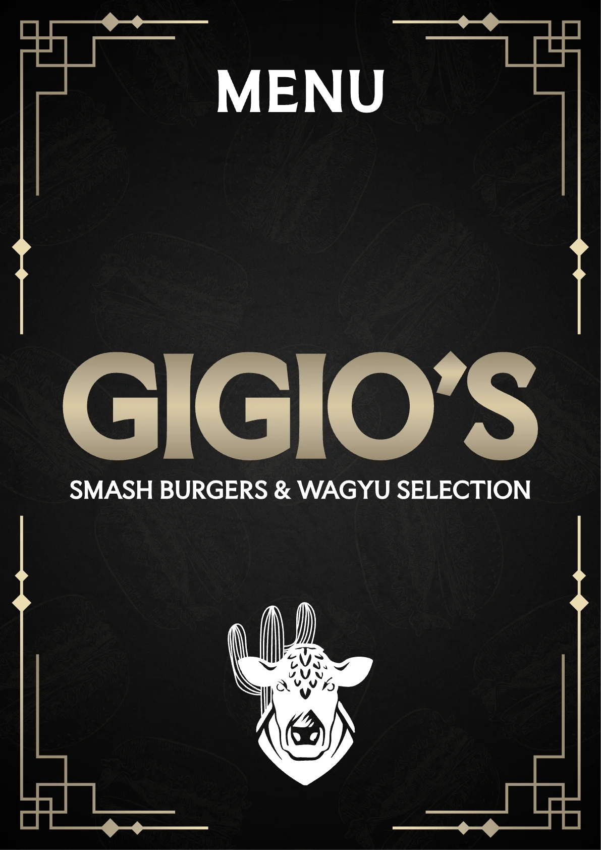 Menú de Gigio's Burger, página 1 de 6